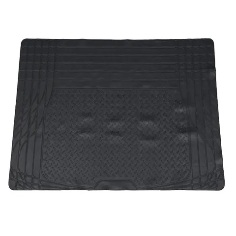 2025 Hot Selling High Quality PVC Car Accessories Durable Anti-Skid Black Car Trunk Mat & Back Cushion Universal Car Floor Liner