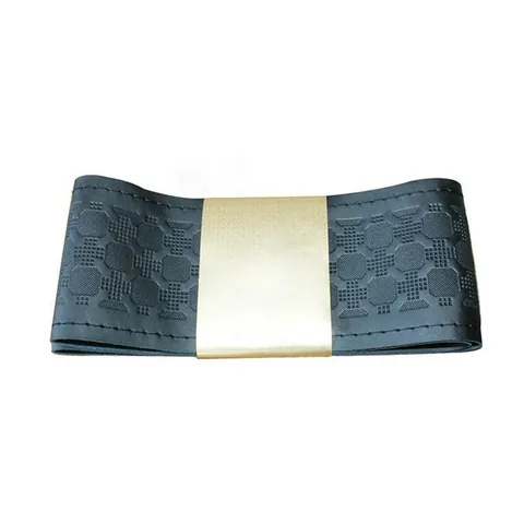 Auto Accessories Hand Sewing Steering Wheel Cover Black Color Anti Dust Vehicle Steering Wheel Cover