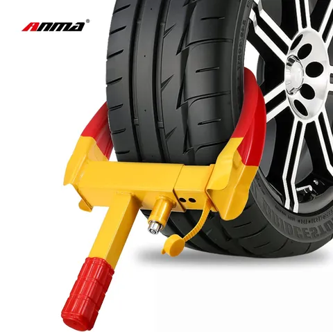Top Car Accessories Anti Theft Horn Type Car Wheel Clamp Lock Professional Anti-Theft Car Wheel Clamp Lock